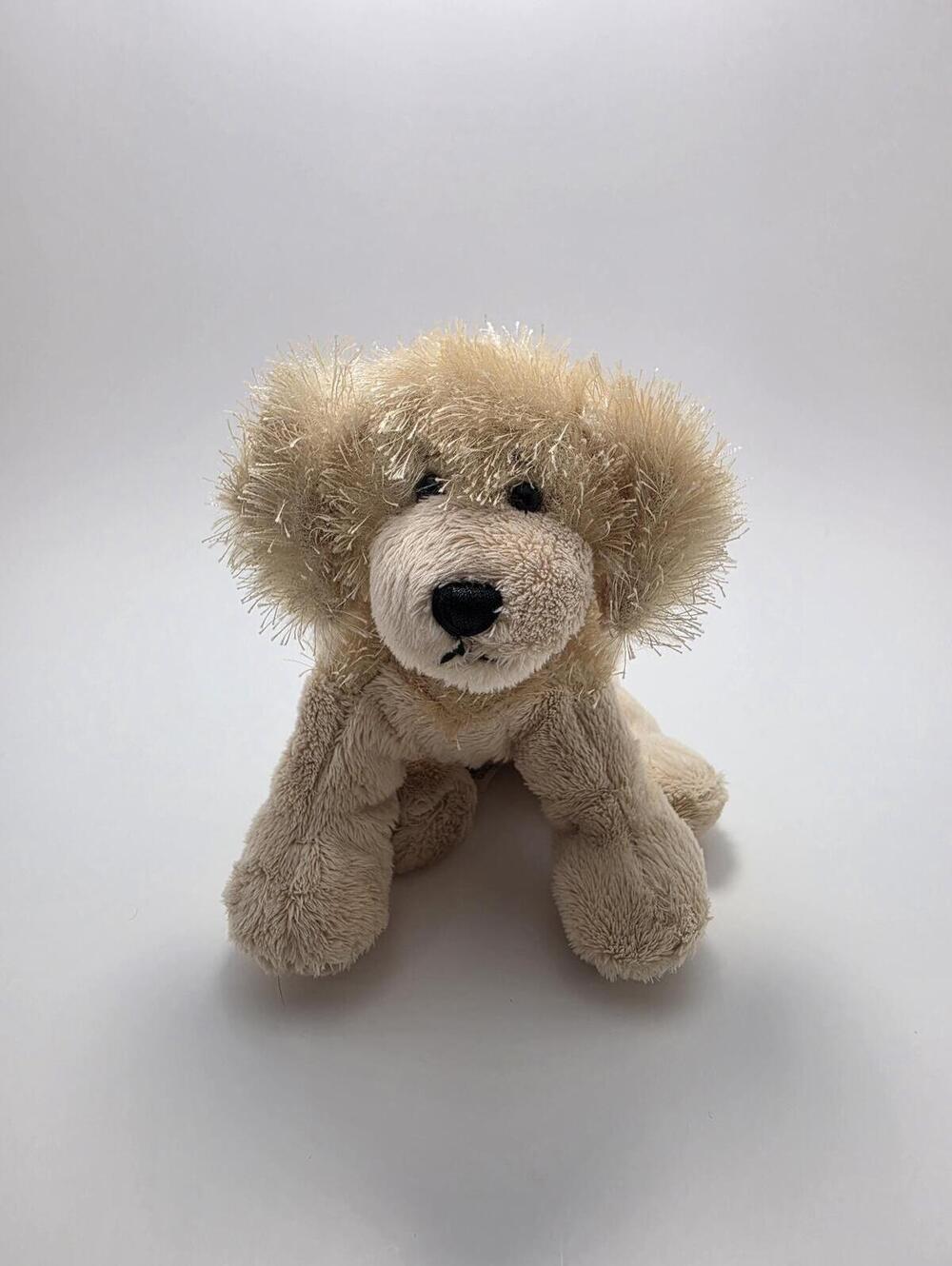 Vintage Webkinz Lil Kinz Golden Retriever Plush with No Tag, Ganz Plush (5 inch)